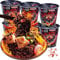 Ghost Pepper Noodles Gui Jiao Noodles Fried Noodles 100w Spicy Noodles ramen FriedInstant noodles Instant rice noodles Instant Black noodles Spaghetti (3 barrel)