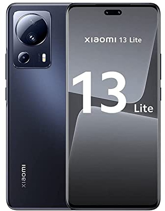 Xiaomi 13 Lite Black 8GB RAM 128GB ROM