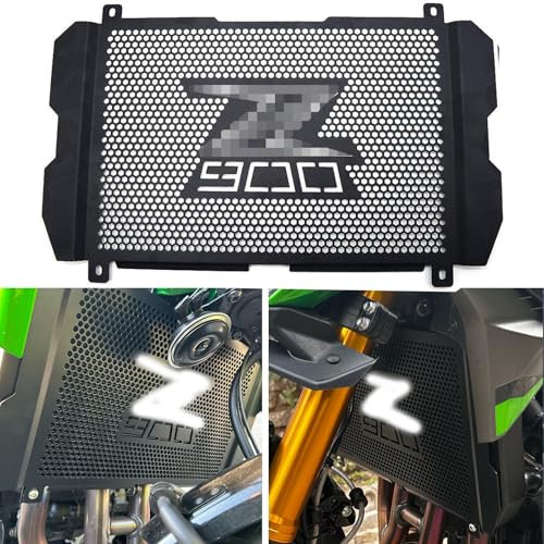 Z900 2025 Motorcycle Radiator Grille Guard Protective Cover for Z900 Z 900 2017 2018 2019 2020 2021 2022 2023 2024 2025(Black)