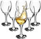 KADAX Wine Glasses, Dishwasher Safe Wine Goblets, Elegant Glasses for Red and White Wine, Wine Glass on Long Style, Goblet Glasses for Serving (6 x 200 ml, for White Wine)