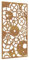 vidaXL Garten Wanddeko, Gartendeko mit Zahnrad-Design, Wandbild Wandschmuck Wetterfest, Wandkunst Dekoration Wanddekoration, Cortenstahl