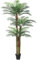 SOGUYI Künstliche Palme für den Außenbereich, 240 cm hoch, UV-beständig Palme Künstlich, gefälschte Tropische Kunstpalme, Große Künstliche Pflanzen für Außenterrasse, Pool, Rasen Dekoration, 1er-Set