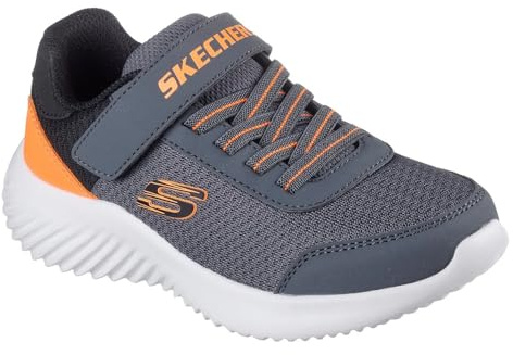 Skechers - Bounder, Zapatillas, Charcoal/Orange,