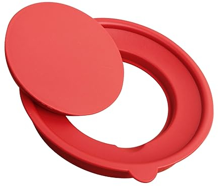 Zerodeko Couverture Anti-éclaboussures pour Couvercle Anti Projection dispositifs Anti-éclaboussures avec échelle Batteur à œufs Couvrir Couvercle du Bol Mixer Plastique