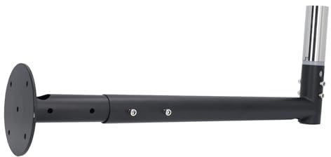 Kit de Mural Long Réglable pour Support D'antenne Satellite avec Adaptateur, Protection de Câble en Alliage D'aluminium, Support de Toit pour Kit Internet