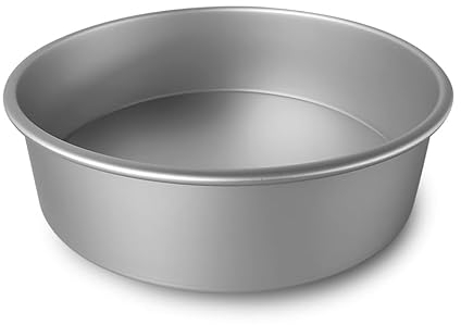 Guardini, Tortiera liscia con fondo smontabile Ø 20 cm, Rivestimento PFAS free, Adatta ad uso intensivo, Alluminio riciclato anodizzato, Argento, Made in Italy, Linea Professional