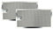 vhbw 2x Filter Metallfettfilter Ersatz für Miele 8258211 für Dunstabzugshaube, Metall