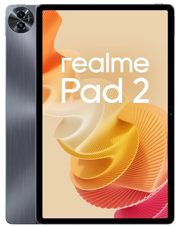 realme Pad 2 6+128GB, 8360mAh Battery + 33W Charge, Helio G99 Chipset, Dolby Atmos Quad Speakers, Imagination Grey WIFI