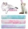 YHSKJCD 3Pcs Katzenminze Katzenspielzeug, Katzen Spielzeug Set, Katzenkissen mit Katzenminze Katzen Baldrian Kissen Plüsch Schmusekissen, Weiches Flauschiges Haustier beruhigendes Spielzeug
