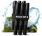 Joypur Paille Filtrante de Survie- Purificateur d'Eau pour Randonnée Camping Bushcraft - Filtre à Eau de Poche,Accessoires Survivalisme Equipement Kit.(noir*6)