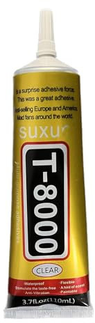 Géneric T8000 Displaykleber, Mehrzweck-Handy-Bildschirmkleber, kristallklarer Kleber für Smartphones (110ml)