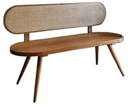 Gartenbank für den Außenbereich, aus Holz, 47,2/59,0/62,9/70,8 cm, Retro-Stil, mit Rückenlehne, ideal für 2 Personen, ideal für drinnen und draußen, Terrassensitz (160 x 52 x 83 cm)