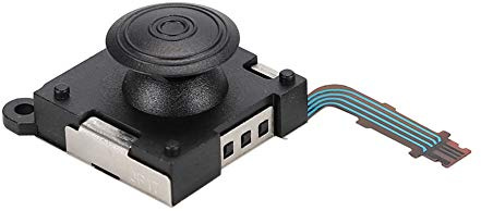 Generic Ersatz-3D-Analog-Joystick-Steuerknüppel, 2000, korrosions- und Verschleißfest, Schwarzes ABS-Material, Geeignet für