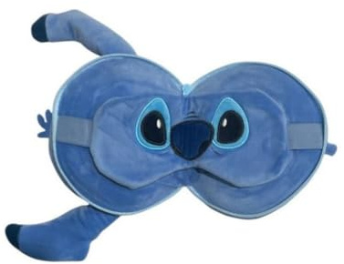 Whitehouse Leisure kompatibel mit Lilo & Stitch Kissen Schlafmaske + Reisekopfkissen (Schlafmaske + Reisekopfkissen)