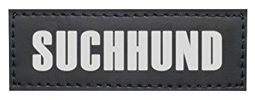 Nobby 80593 Klettsticker Suchhund, Set 2 Stück