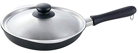 Poêle en acier carbone Magma plaque 25 cm avec couvercle