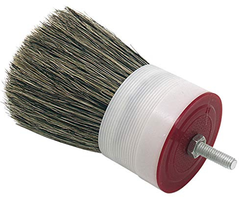 Unbekannt Fortis Pinsel Winkelpinsel Borstenpinsel Borstpinsel Gr. 16, Ø: 55 mm, Rot, Tierhaare, Öl, Markierte Borste