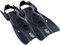 Tusa Sport UF-0103 Schnorchelflosse, Schwimmflossen kurz, Größe und Farbe zur Auswahl, Schwarz, M (UK 2-7)