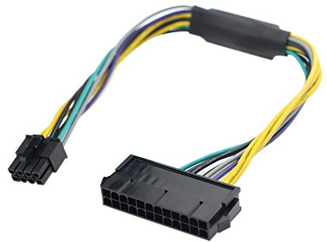 iHaospace 24 Pin to 8 Pin ATX Power Supply Adapter Cable For DELL Optiplex 3020 7020 9020