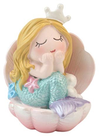Resin Doll for Wedding Cake Topper for Wedding Mermaid Cake Topper Resin Mermaid Doll Resin Cake Doll Topper Baby Birthday Cake Crafts