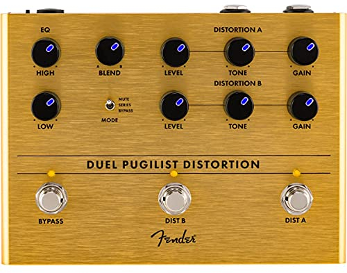 Fender 'Duel Pugilist Distortion' Guitar Effects Pedal