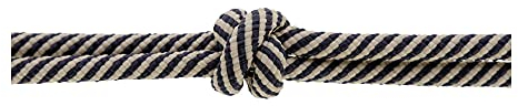 Kerbl 3297744 Knotenhalfter, Marine/Beige, Cob, 50 Stück