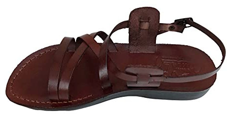 Jesus Leder Sandalen römischer Stil 02 (numeric_43)