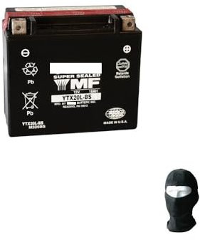 Compatible avec H Arley D AVIDSON FXDB Dyna Street Bob 1690 2013 A 2017 Batterie UASA YTX20L-BS (FOURNIE SCELLÉE) Batteries 12V / 18AH pour Scooter Moto SPÉCIFICATION 175X87X155MM