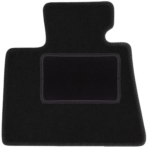 Wielganizator Fahrer Fußmatte Velours passend für BMW X5 G05 (2018-) SUV Fahrerseite Fahrermatte Veloursfussmatte Schwarz 1-teilig - Passgenau