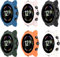 BBZ Compatible avec Fossil Gen6 42MM Coque,Film de Protection en Verre + Lunette en Plastique Dur, Protection complète Compatible avec Fossil Gen6 42MM