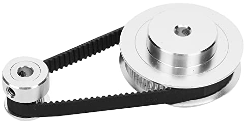 TOPINCN Schritt-Zahnrad, rostfreie, Starke Zahnriemenscheibe, Synchronrad, Fräsmaschinen für Zahnriemen, CNC-Drehmaschinen, 3D-Drucker