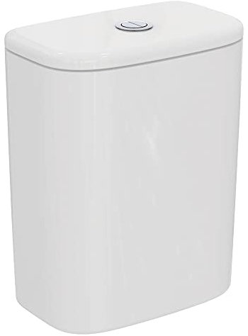 Ideal Standard Tesi Close coupled Cistern with Dual Flush Valve - 6/4 Litre, E190801, White