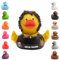 Badeente - personalisierbar (Heavy Metal Ente)