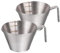 Taza medidora de Espresso con asa, Hecha de Material de Acero Inoxidable 304, Mango Ancho, Utensilios de Cocina, Tazas medidoras de Metal, lo Mejor para cocinar y Hornear (tamaño de 100 ml)