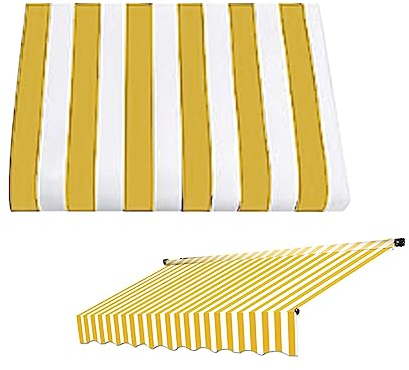 MKYOKO Ersatz Markisenstoff, Markisenstoff, Stoff für Markise, Fenstermarkise, Terrassenmarkise, Ersatz for Terrassenmarkisenstoff (Color : I, Size : 200cm/6.6ft)