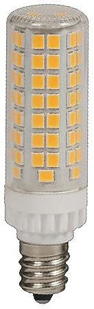 NCC-Licht LED Lampe T19 Röhre Corn 7W E14 820lm warmweiß 3000K | LED-Röhre mit SMD-Chip in Maiskolben Optik, ersetzt 60W Glühlampe mit E14-Sockel, rundum Beleuchtung