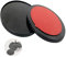 Bustlwor 2 Piezas Soporte Movil Ventosa, Soporte GPS Coche, Disco De Montaje Universal De Ventosa, Soporte De Tablero De Capa, Adecuado para Instalación De Soporte para Teléfono Móvil.