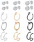 VF VFUN 20G Faux Piercing Nez Acier Chirurgical Faux Anneau Nez Faux Piercing Nez Anneaux Aimante Non Percé Nez Cerceau Bijoux pour Femmes Hommes