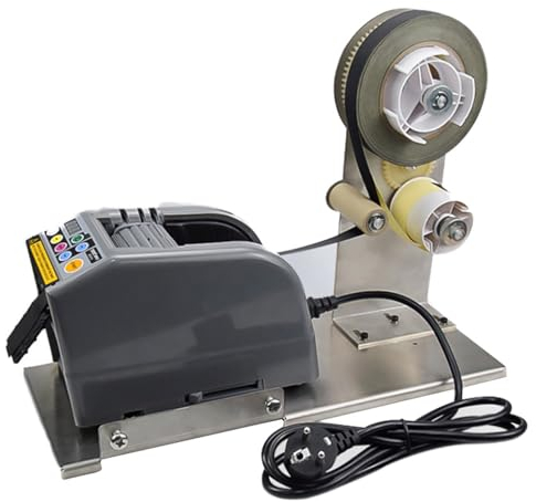 Automatischer Bandabroller, 6-60mm Bandbreite，Länge 5-999mm, Bandschneide Maschine, Electric Tape Cutter Packaging Machine,selbstklebender elektrischer Klebebandschneider