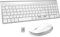 Wireless Keyboard and Mouse, GALENMORO QWERTY UK USB Ful-Size Stylish Slim Keyboard Silent Mouse Set for Windows PC/Laptop/Surface/Mac -Silver