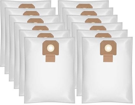 12 Sacs pour Aspirateur Bosch GAS 35 L AFC GAS 35 L SFC+ GAS 35 M AFC