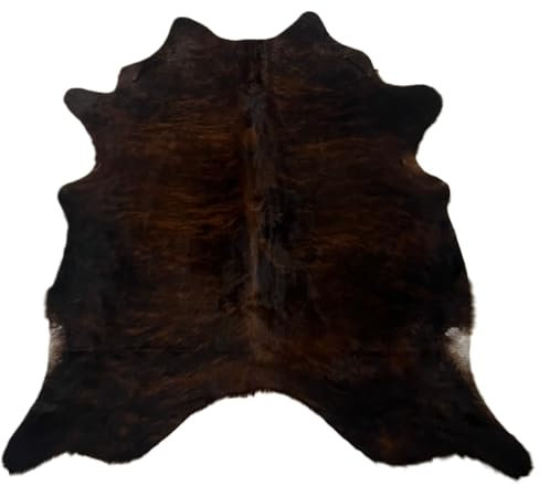 By Max Kuhfell Teppich 5216 Large Farbe: Exotisch Größe: 225 x 200 cm - Qualität Leder