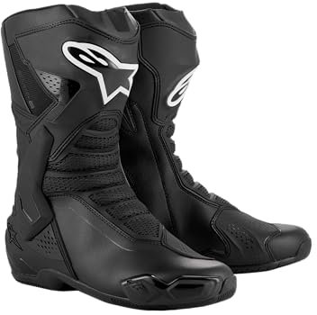 Alpinestars Stivali da moto SMX 6 V3, colore nero, 49 EU