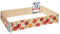 Garronda Cadre Potager en Bois imprimé 120x80x20 cm – Bac de Jardin pour Plantes, Fleurs, Fruits et légumes, Caisse de Rangement en Bois avec Motif décoratif GD-0075 (Tomate, 1 pcs)