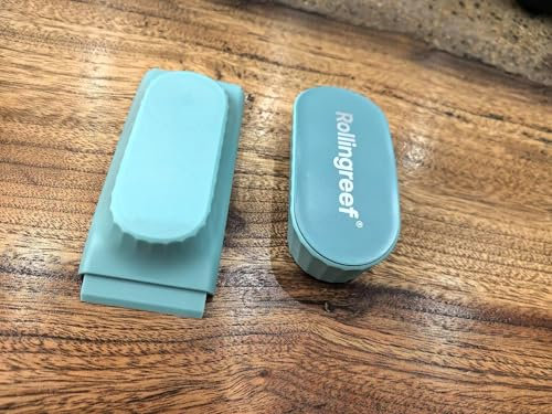 Rollingreef Algae Remover Fish Tank, Fish tank Magnetic Glass Cleaner, Aquarium Glass Cleaner, Exclusive Silicone Magnetic Fish Tank Cleaner