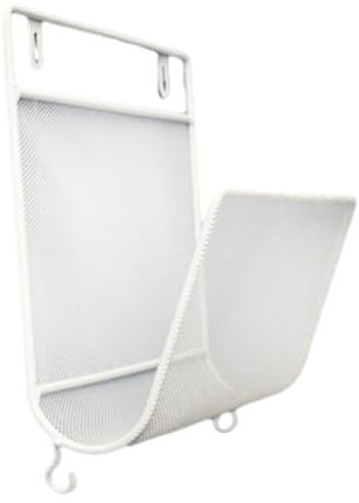 Faeymth 1 Stück Bücherregal Metall Zeitungsständer Wandregal Büro Einfacher Stil