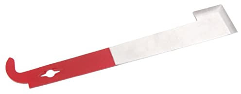 Kisangel Stainless Steel Beehive Tool Roter Pry Trim Bar Multifunktionales Imkerwerkzeug Mit Aufhängeloch Für Und Honigernte Für Bienenzucht