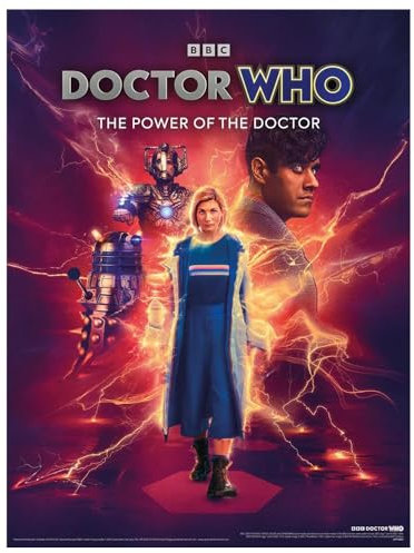 DOCTOR WHO Poster The Power of the Doctor, mehrfarbig, 40 x 30 cm