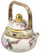 FUNNETOYU Teiera Smaltata Retrò Bollitore Da Fornello Bollitore Da Fornello Bollitore Per Acqua Calda Teiere Teiera Smaltata Vintage Teiera Con Manico Teiera Da Cucina Con Fischio