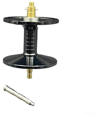CashMuch Baitcast-Rolle, Aluminium-Legierung, 110 m, Angelschnur, 90 m Angelschnur